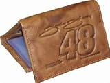 Jimmie Johnson Leather Trifold Wallet