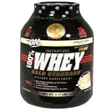 100% Whey Gold Standard Vanilla Ice Cream - 5 lb., (Optimum Nutrition)