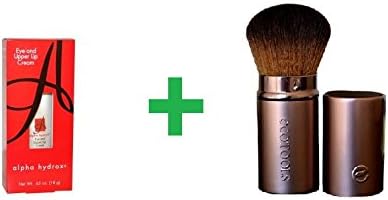 Best Neoteric Cosmetics Inc, Alpha Hydrox, Eye and Upper Lip Cream, .65 oz (18 g) Plus EcoTools, Retractable Kabuki Brush, 1 Brush