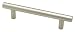 Liberty Hardware Bar Pulls 5 1/2" Oa X 3 3/4" Cc (Po1012-ss-c)