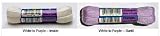 UV Colour Changing Flat Shoe Laces-White to Purple. They change colour in the sun! Changes colour in the sun or any UV exposure*