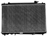 TYC 2453 Toyota Highlander 1-Row Plastic Aluminum Replacement Radiator