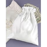 White Blank Money Bag