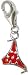 Chrysalis Charm Silver Plated Red Enamel Bikini Bottoms