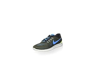 Nike Zapatillas Free Rn (Negro / Azul)