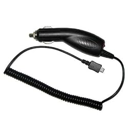 Rapid Car Charger + Generation X Antenna Booster for LG VX-8360, AX-155, LX600 (Lotus), VX8560 (Chocolate3), VX-9700 (Dare), LX400, VX8610 Decoy, ENV2 (VX9100), AX830, UX-830 Glimmer - Non-Retail Packaging