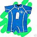 Kids Aqua Wave Baby Wetsuit M 18 - 24 mths Blue