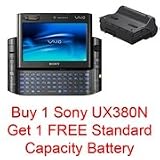 Sony VAIO VGN-UX380N with Free Battery 4.5 Notebook (1.33GHz Core Solo U1500 1GB RAM 40GB HDD Vista Business)