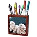   - Dogs Maltese - Maltese - Tile Pen Holders-5 inch tile pen holder