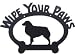 Wipe Your Paws Sign - Australian Shepherd