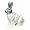 www.flohmarktartikel.com - R�der Hasen Art - Silber H 11 cm