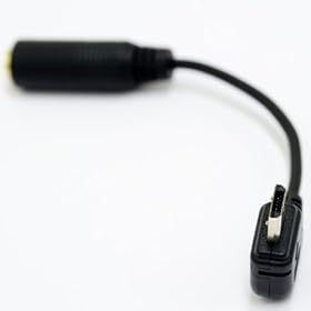 Micro USB to 3.5mm Jack Stereo Headphone Audio Adaptor for Nokia 6500 Classic / 7900 / 8600 Luna.