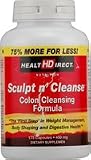 Health Direct - Sculpt N' Cleanse 175ct Colon Cleansing Formula, 175 capsules