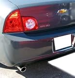 Stainless steel exhaust tip w/ mirror polish finish - Chevy Malibu 2008-2009
