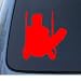 GYMNAST - Car, Truck, Notebook, Vinyl Decal Sticker #1270 | Vinyl Color: Red