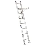 Louisville Ladder LP-2100-13 Short Body Aluminum Ladder Jacks for Stages up to 18-Inch...
