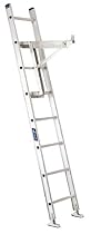 Louisville Ladder LP-2100-13 Short Body Aluminum Ladder Jacks for Stages up to 18-Inch Width