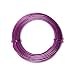 Aluminum Craft Wire 18 Gauge 39 Feet PURPLE