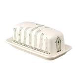 Pfaltzgraff Naturewood Covered Butter Dish