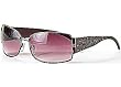 Caribbean Joe Large Metal Wide Rectangle GREY