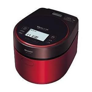 【クリックで詳細表示】SHARP ヘルシオジャー炊飯器 37メニュー厚さ3mm鉄釜タイプ レッド系 KS-PX10A-R