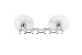 BlissHome, Interdesign, Suction Toothbrush Holder, Chrome