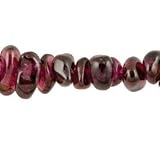 Garnet Gemstone Chips - 36 : Pack of 25