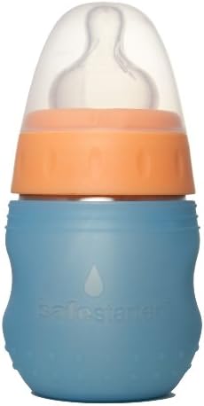 The Safe Starter Baby Bottle, Blue,  5 Ounce