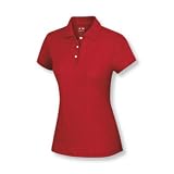 Adidas Ladies ClimaCool Plaid Texture Polos