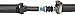 Dorman - OE Solutions 946-147 Rear Driveshaft Assembly