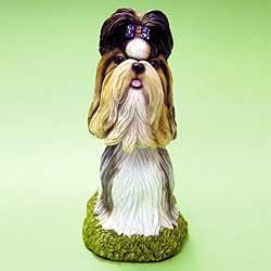 Mini Bobble Head Dog Shih Tzu by Swibco by Swibco