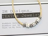 IM Designs Textme Necklace- AFK