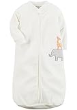 Carters One Piece Zoo Animals Micro Fleece Sleep Bag or Sack (0-9 Months)
