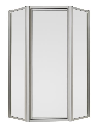 KOHLER K-702305-L-MX Memoirs Neo-Angle Shower Enclosure, Matte Nickel