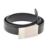 BVLGARI ブルガリ 紳士用ベルト Bvlgari plate メンズ ベルト ブルガリプレート ブラック 26314 LEATHER BLACK【並行輸入品】 BVLGARI
