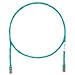 Panduit UTPCH7GRY TX5e - Patch cable - RJ-45 (M) to RJ-45 (M) - 7 ft - UTP - CAT 5e - snagless, stranded - green