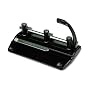 32-Sheet High-Capacity Lever Action Adjustable Hole Punch
