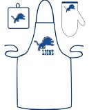 Detroit Lions Grilling Apron Set