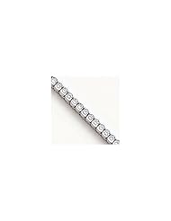 14k White Gold AA Diamond tennis bracelet