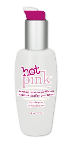 Hot Pink Warming Lubricant for Women, 3.3-Ounce Bottle
