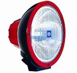 Hella Rallye 4000 HID Xenon Driving LightSingle LampEuro Beam Driving Light 24V - Includes Xenon D2S 35W bulb and ballast, stone shield, wiring harness with relay,&nbsp;ballast unit, mount bracket