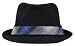 Fender Custom Shop Tonal Floral Black Linen Fedora Plaid Band