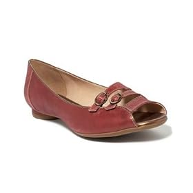 Buy Clarks England Ladies Greendale (Cherry Red 10.0 M) by Clarks