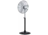 Micromark MM53601 24  High Velocity Pedestal Fan (Black/Chrome)