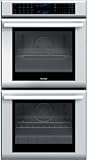 Thermador Masterpiece MED272EB 27 Double Electric Wall Oven with True Convection, Speed Convection, EasyCook, Superfast Preheat, Telescopic Rack and Temperature Probe (All On Both Ovens Except Probe & Rack): Black
