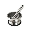 Oggi Stainless Steel Mortar and Pestle