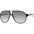 Carrera Forever Mine/S Adult Casual Sunglasses/Eyewear - Black Silver/Gray Mirror Gradient Silver
