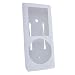  : Silicone Skin Case w/ Belt Clip for Samsung YP-T10, Clear White