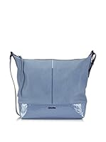 Calvin Klein Bolso asa al hombro Colgar (Azul Claro)