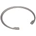 Tapered Section Standard Internal Retaining Ring, Axially Assembled, DIN 1.4122 Stainless Steel, Metric, 13mm Bore Diameter, 1mm Thick, Made In US, Pack of 5
